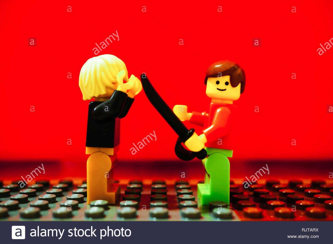 red lego man