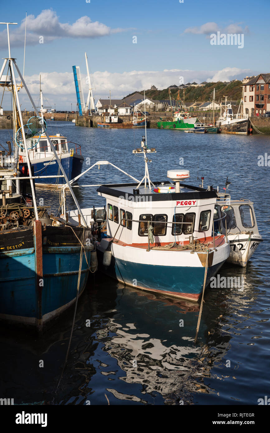Maryport Harbour Fishing Boat High Resolution Stock Photography and ...