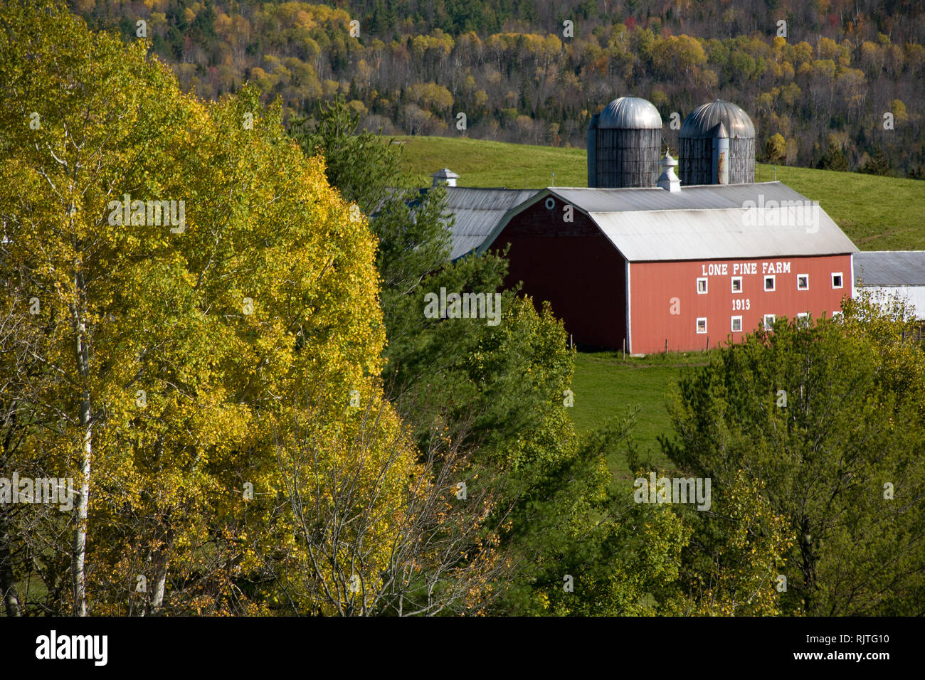 Kirby Caledonia County Vermont Usa Stock Photo 235338012 - 