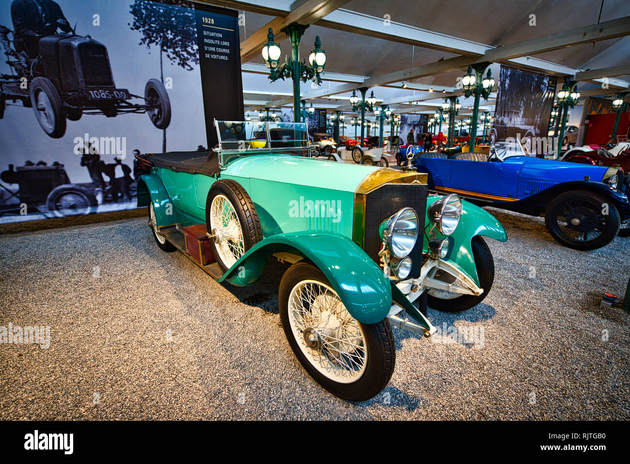 Oldtimer Cars Automobile Museum Mulhouse France Stock Photo Alamy