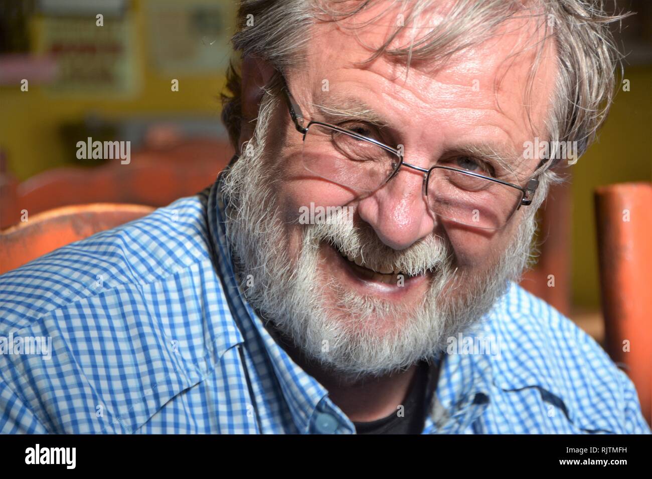 People in every day life Senior Man Stock Photo