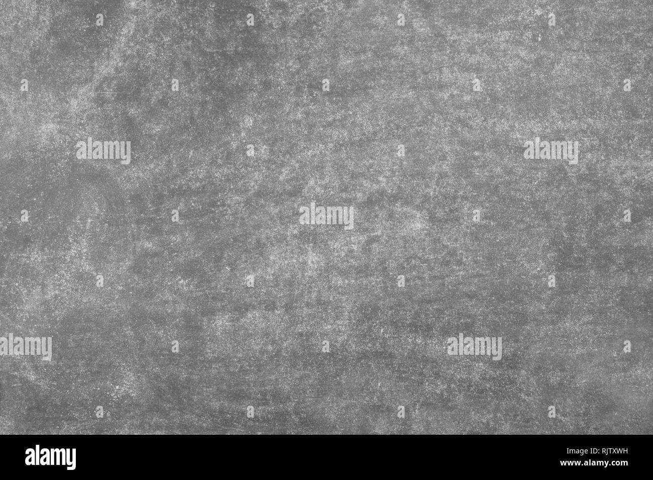 Detailed grunge texture background. Black blackboard. Design rubbed out dirty chalkboard. Texture, may use as background or banner with space for text. Stock Photo