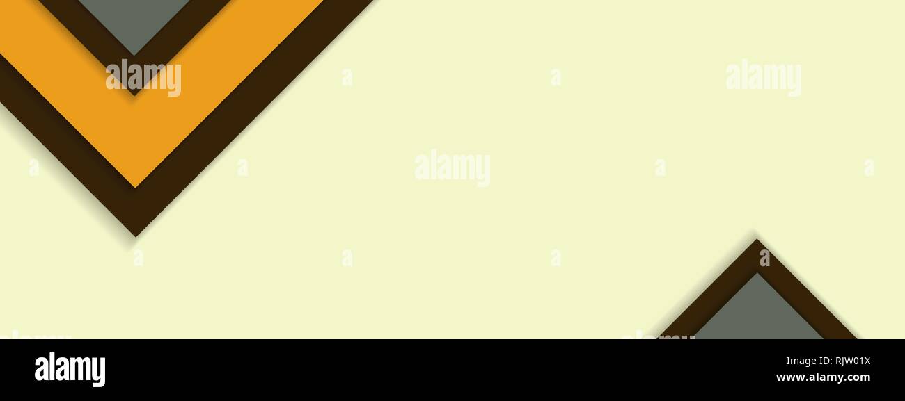 Autumn material design background with sample text copy space. Vector illustration. Stock Vector
