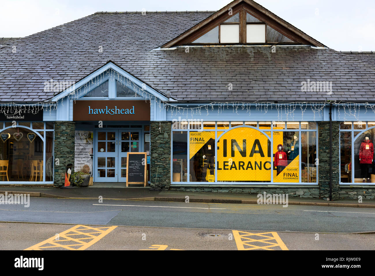 outdoor clothing shops lake district