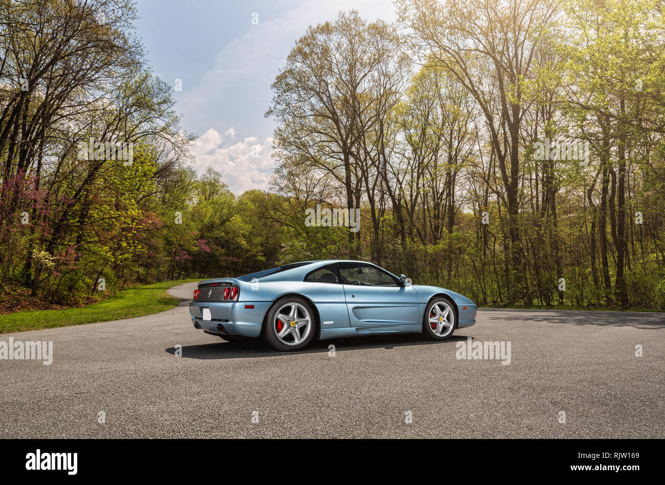 Ferrari F355 Berlinetta Stock Photo