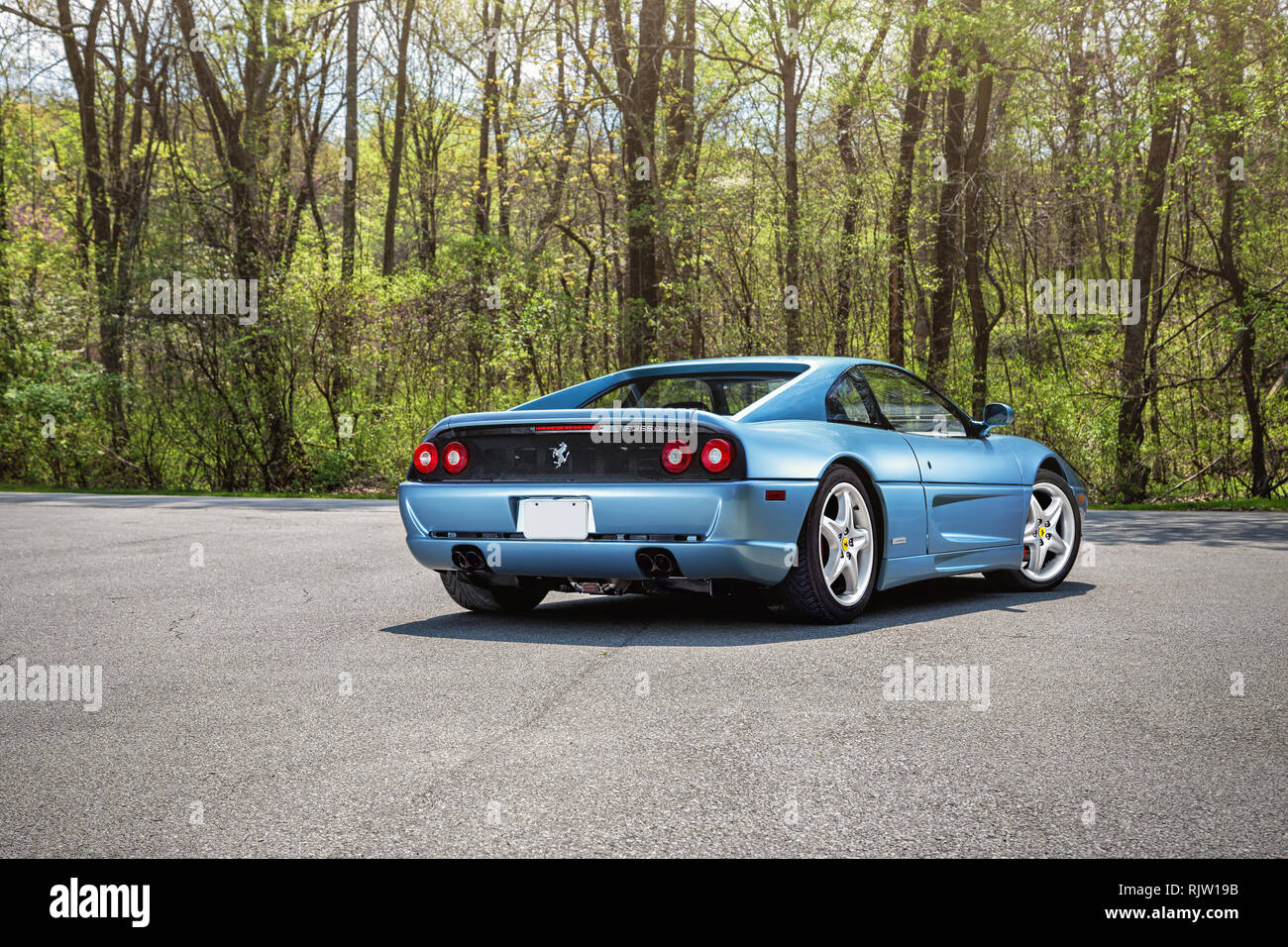 Ferrari F355 Berlinetta Stock Photo