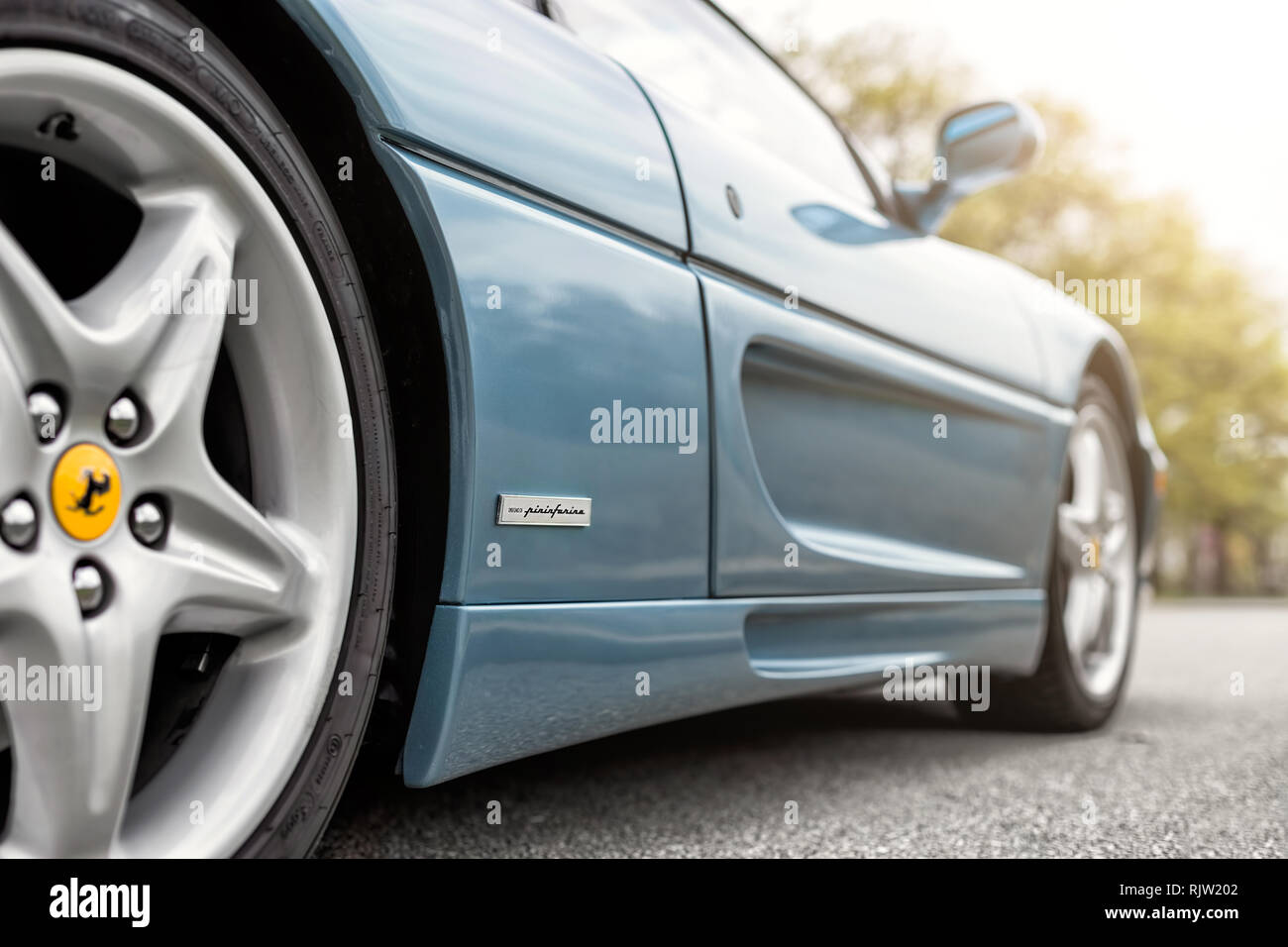 Ferrari F355 Berlinetta Stock Photo