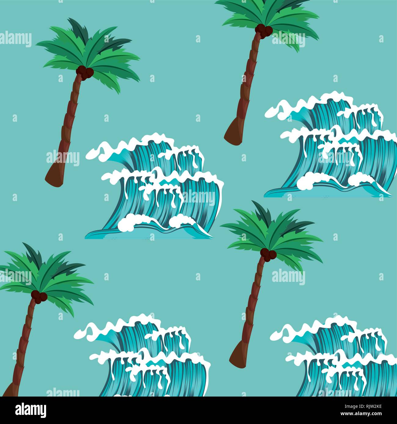 Surf and beach Stock Vector Image & Art - Alamy