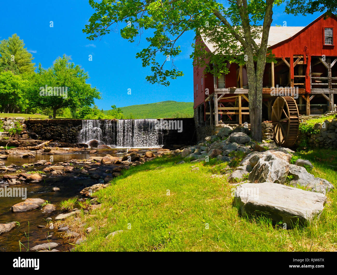 Weston Mill, Weston, Vermont, USA Stock Photo Alamy