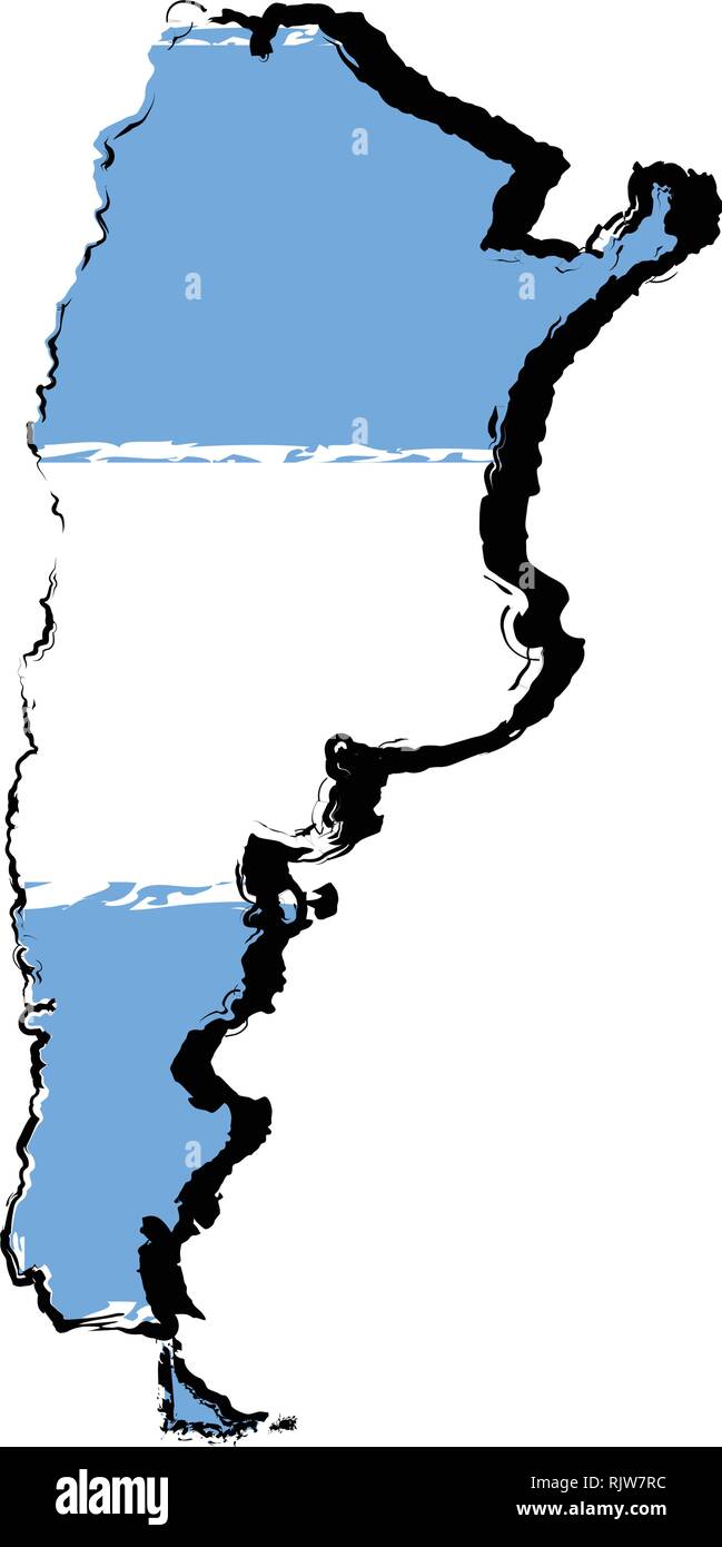 Map of Israel with flag Stock Vector Image & Art Alamy