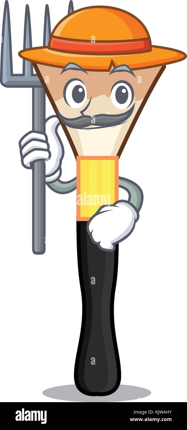 Farmer blusher in the character makeup bag Stock Vector Image & Art Alamy