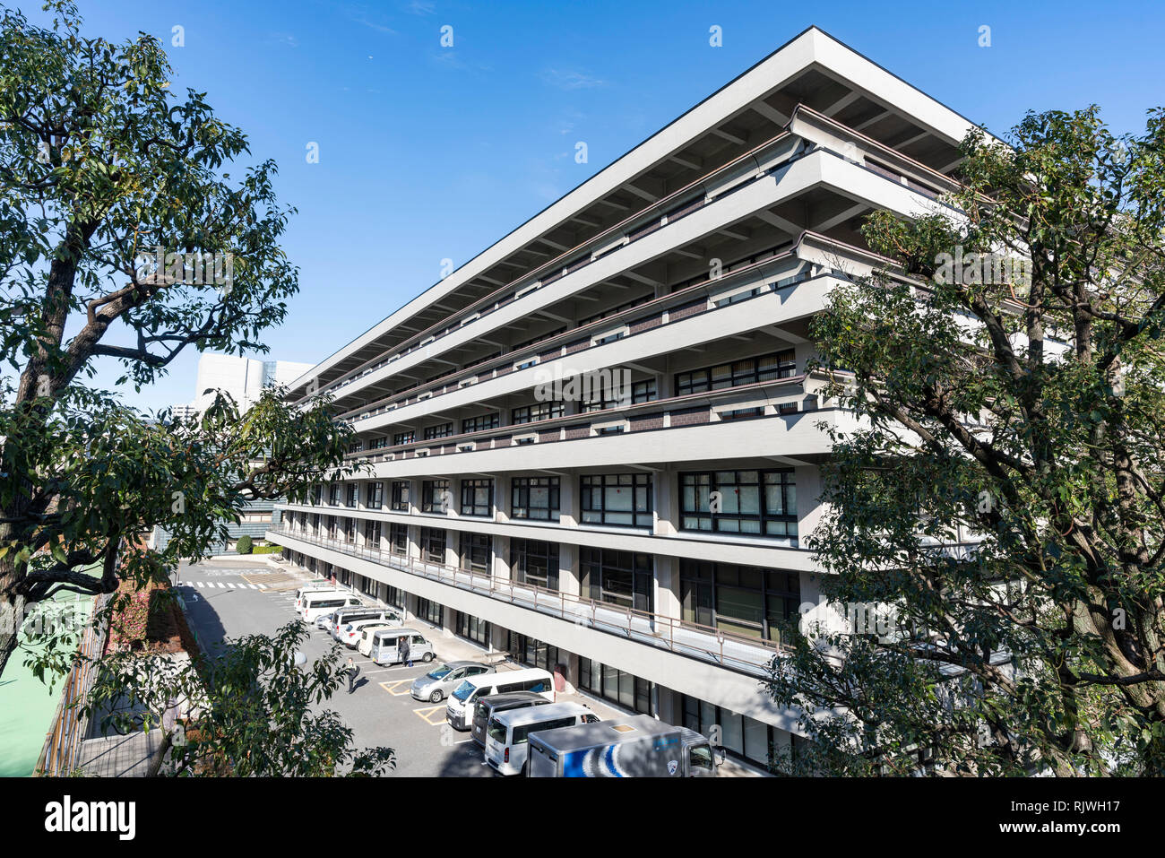 Main building of National Diet Library, ChiyodaKu, Tokyo, Japan
