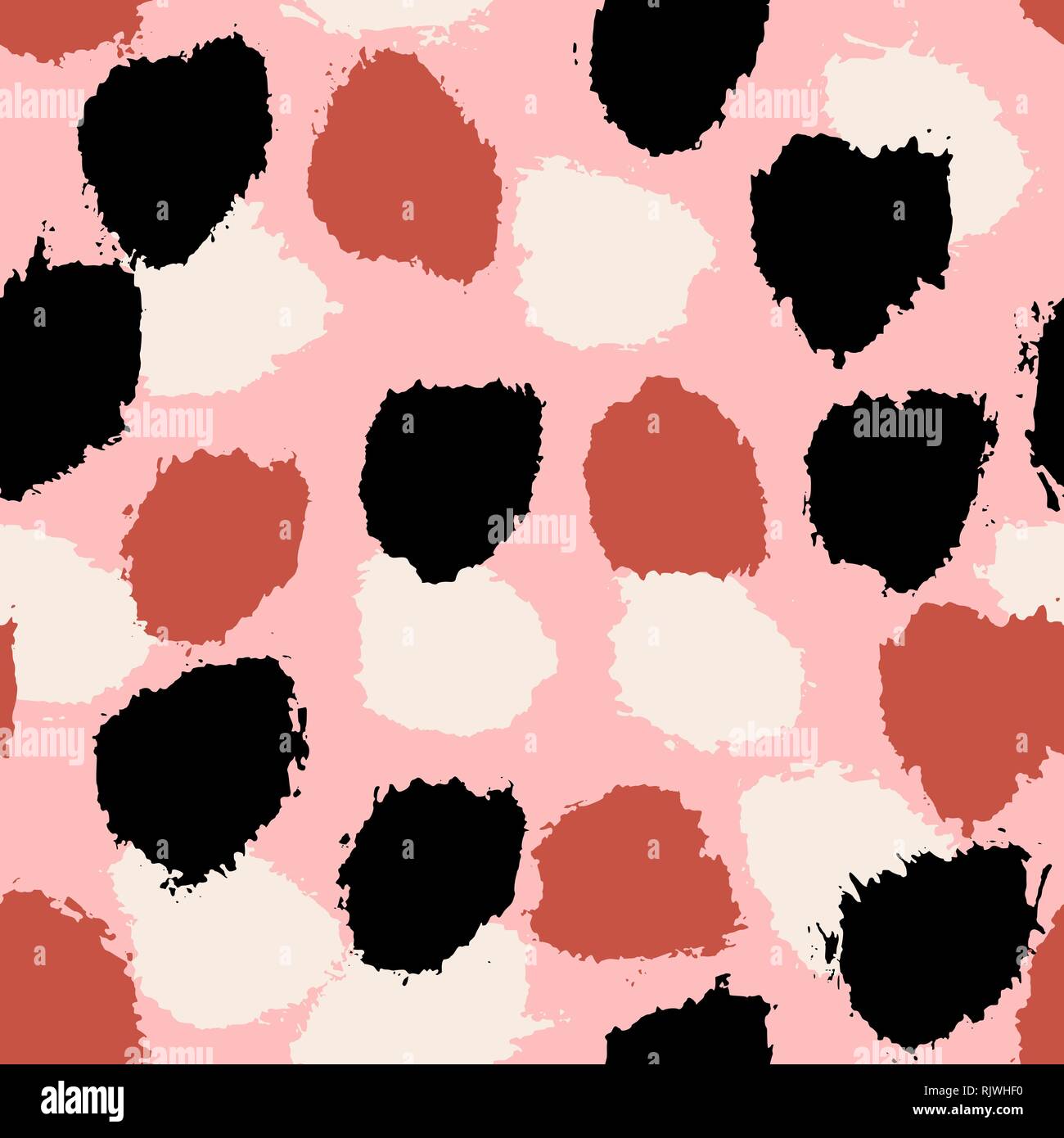 pink and black wrapping paper