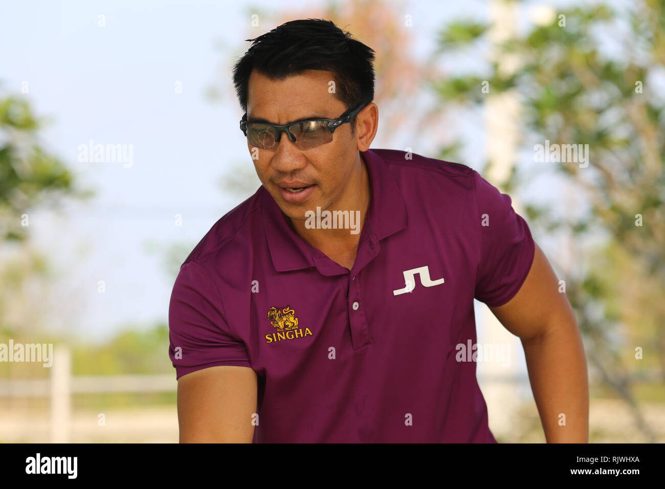 Internationally renowned Thai former tennis champion Paradorn