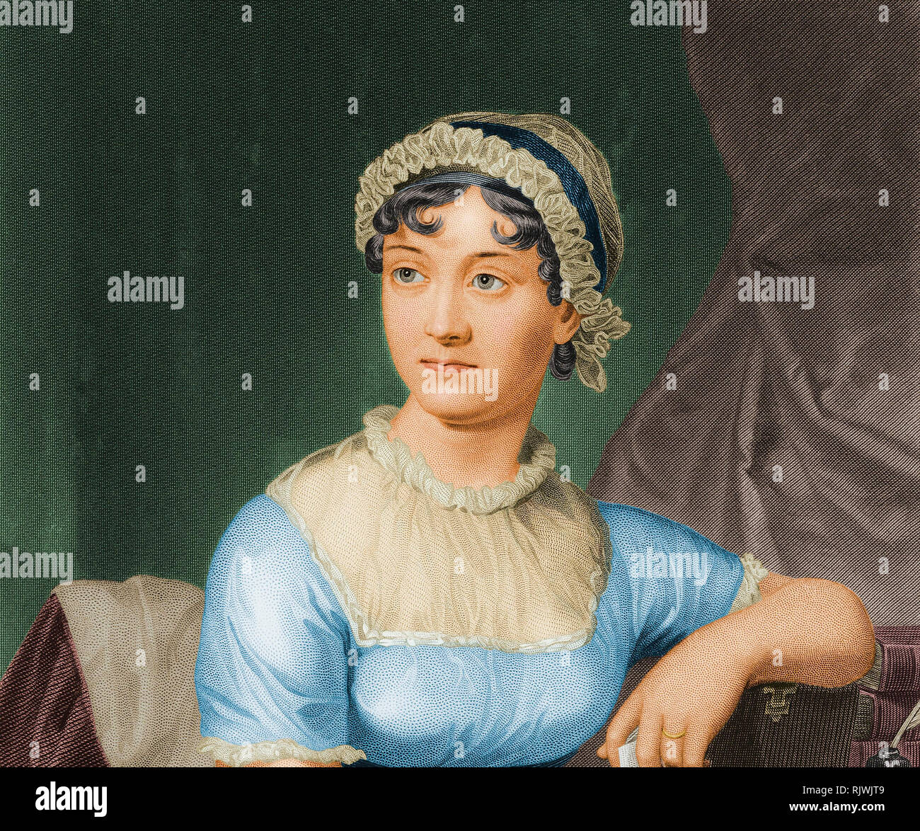 Jane Austen 1775-1817, portrait Stock Photo