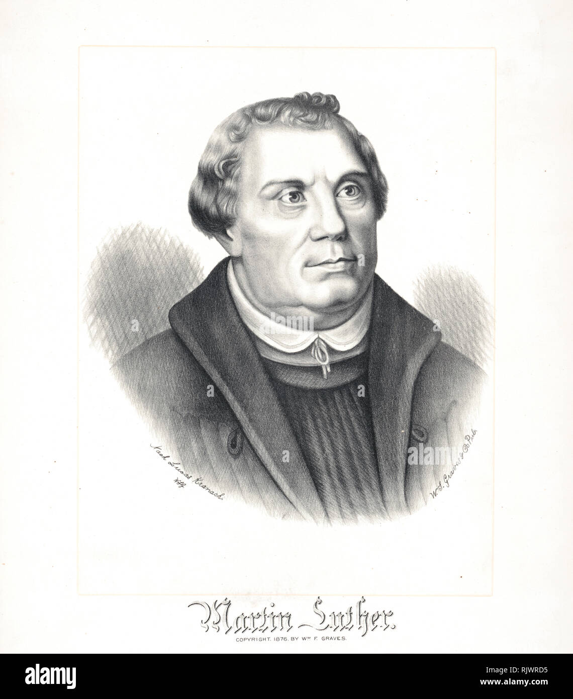 Martin luther portrait hi-res stock photography and images - Alamy