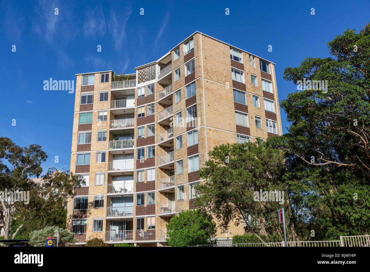 High rise apartment building in Mosman, Mosman is a suburb of Sydney