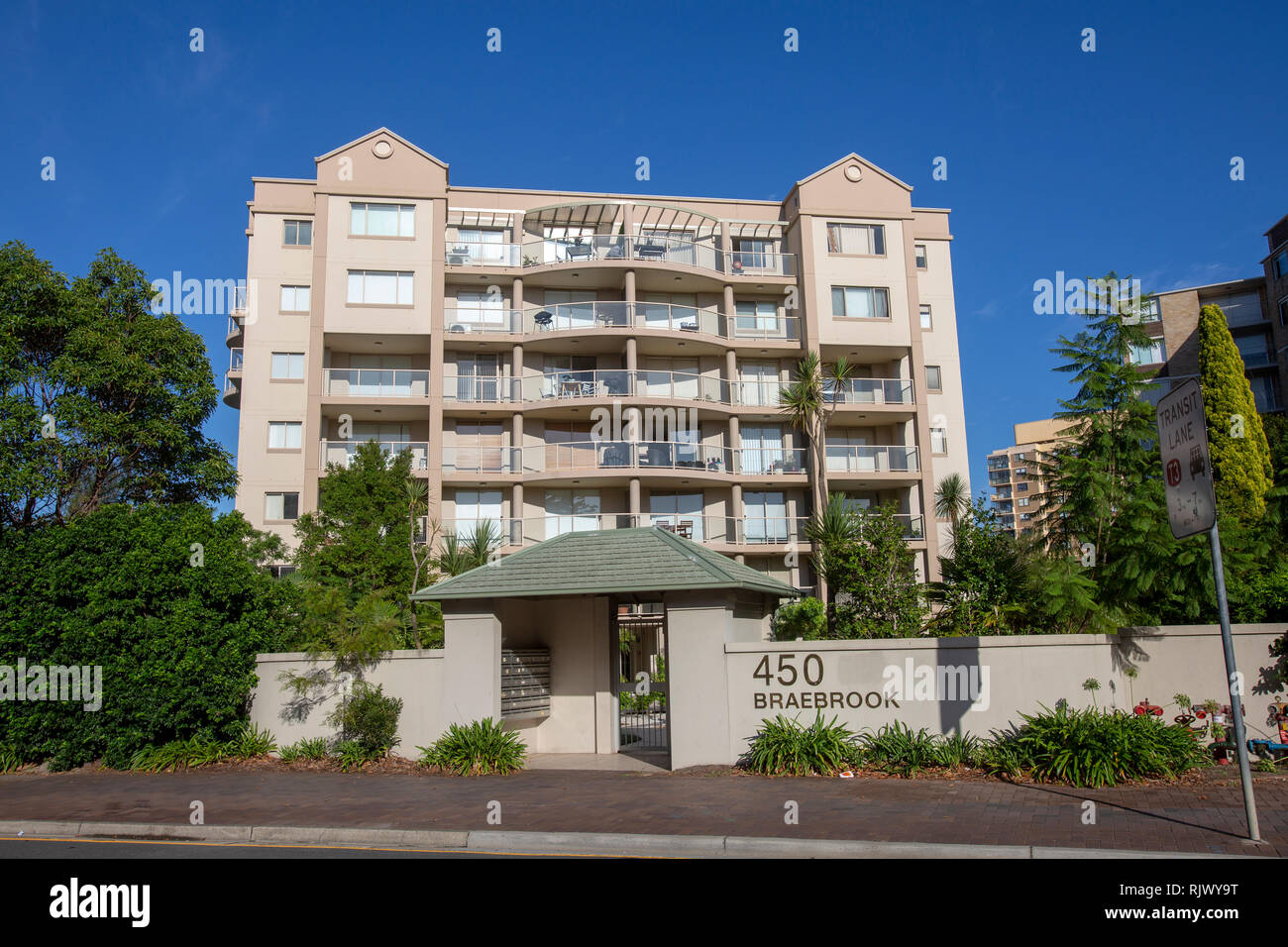 High rise apartment building in Mosman, Mosman is a suburb of Sydney