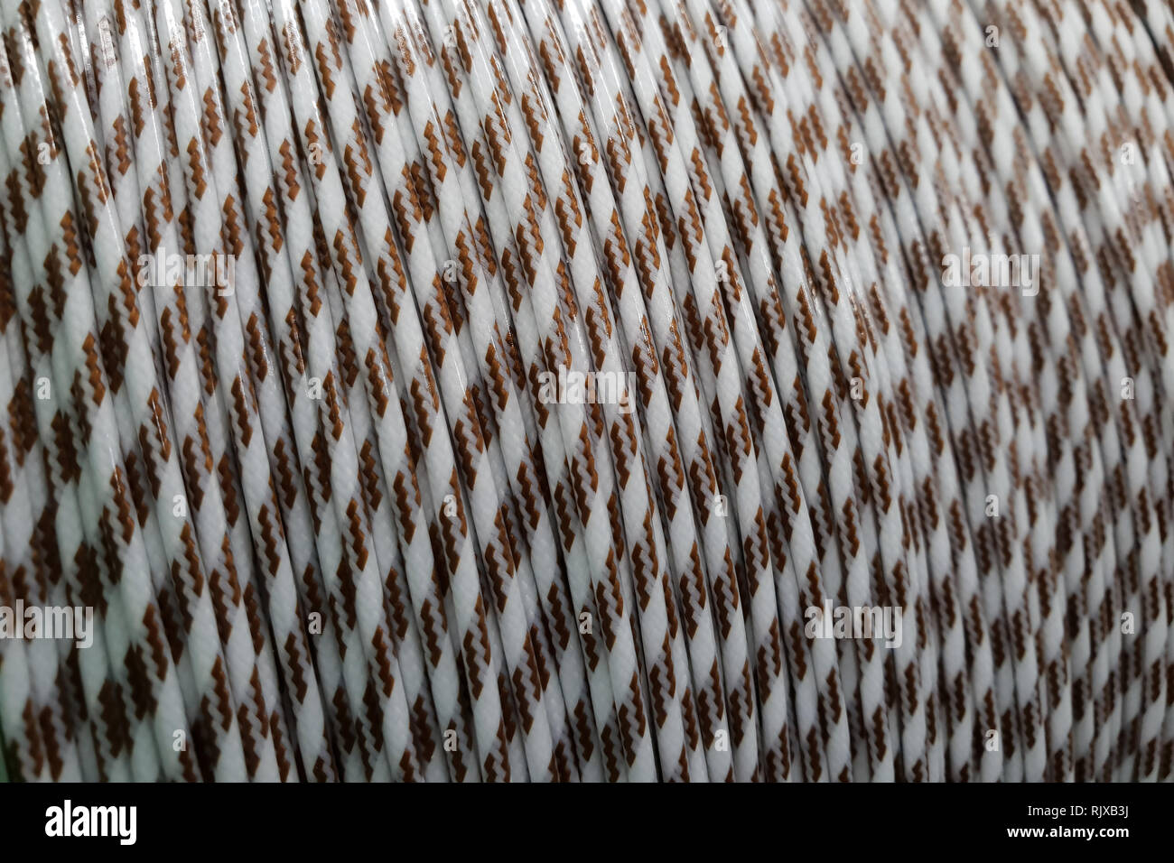 Color insulated wire Stock Photo