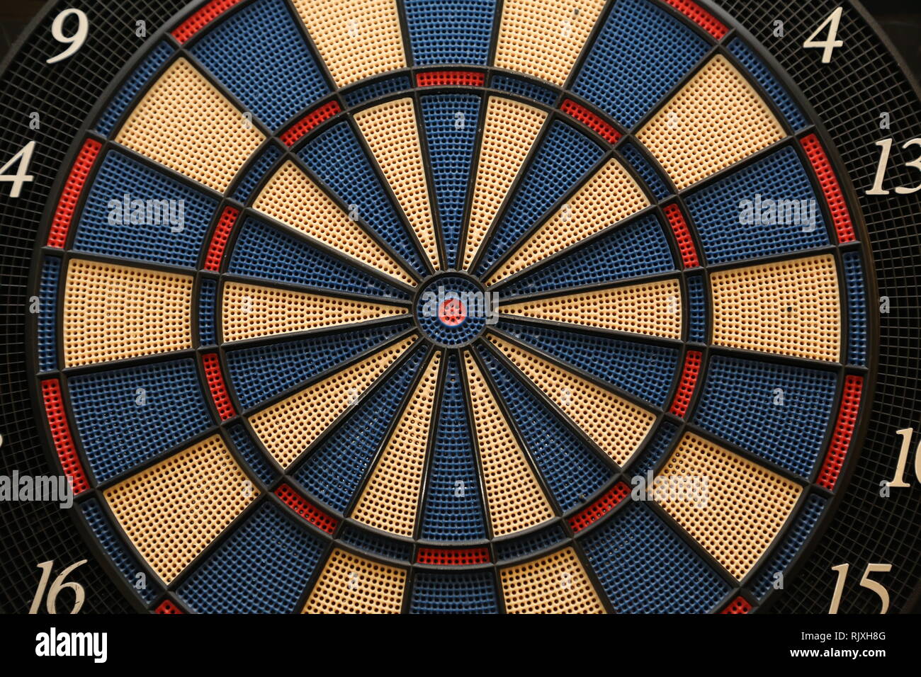 Dart boards in realistic style. Classic Darts Board. Game concept Stock