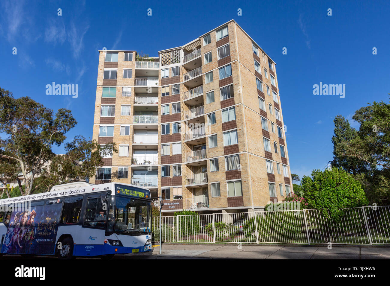 High rise apartment building in Mosman, Mosman is a suburb of Sydney
