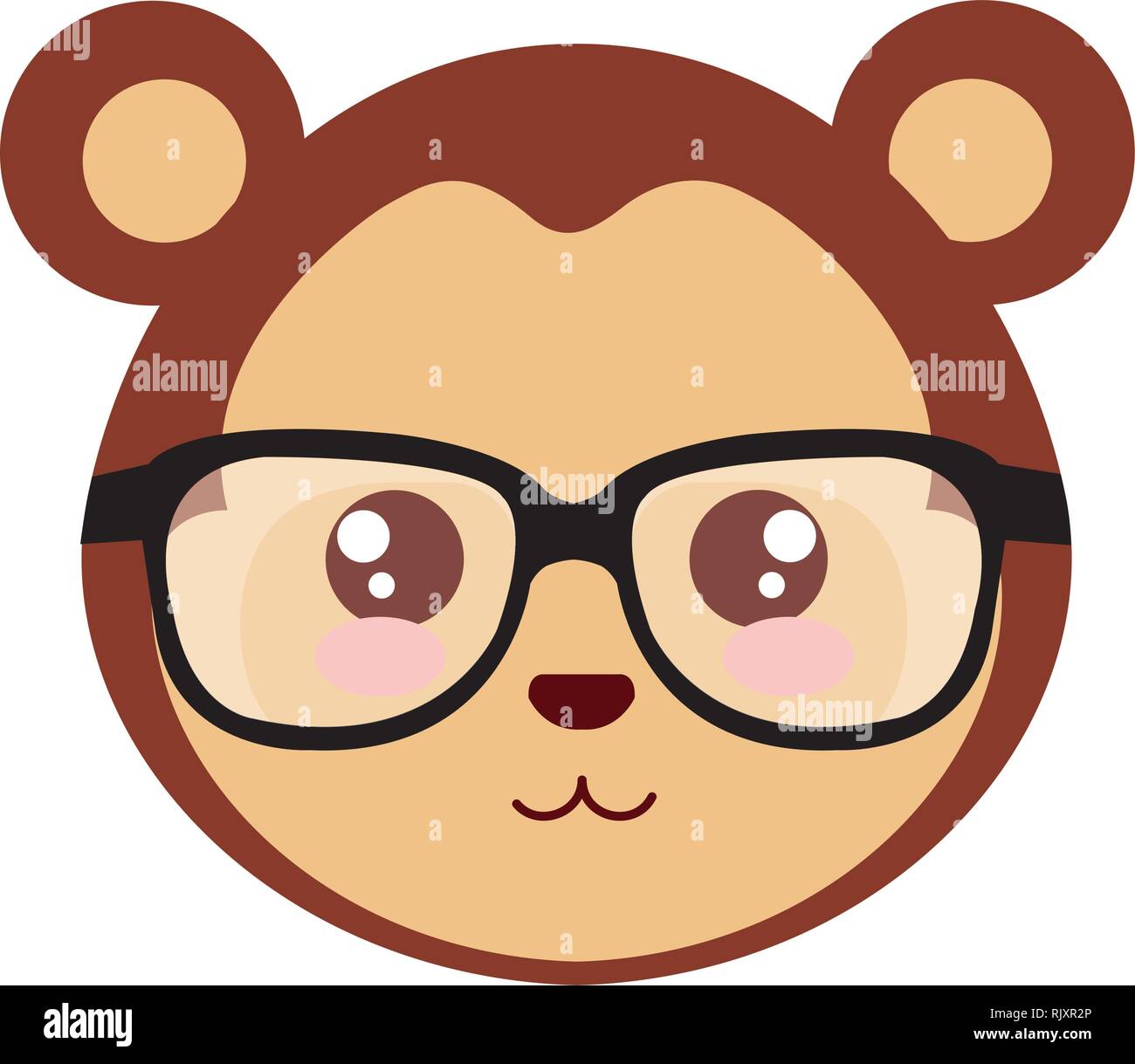 cute little monkey character Stock Vector Image & Art - Alamy