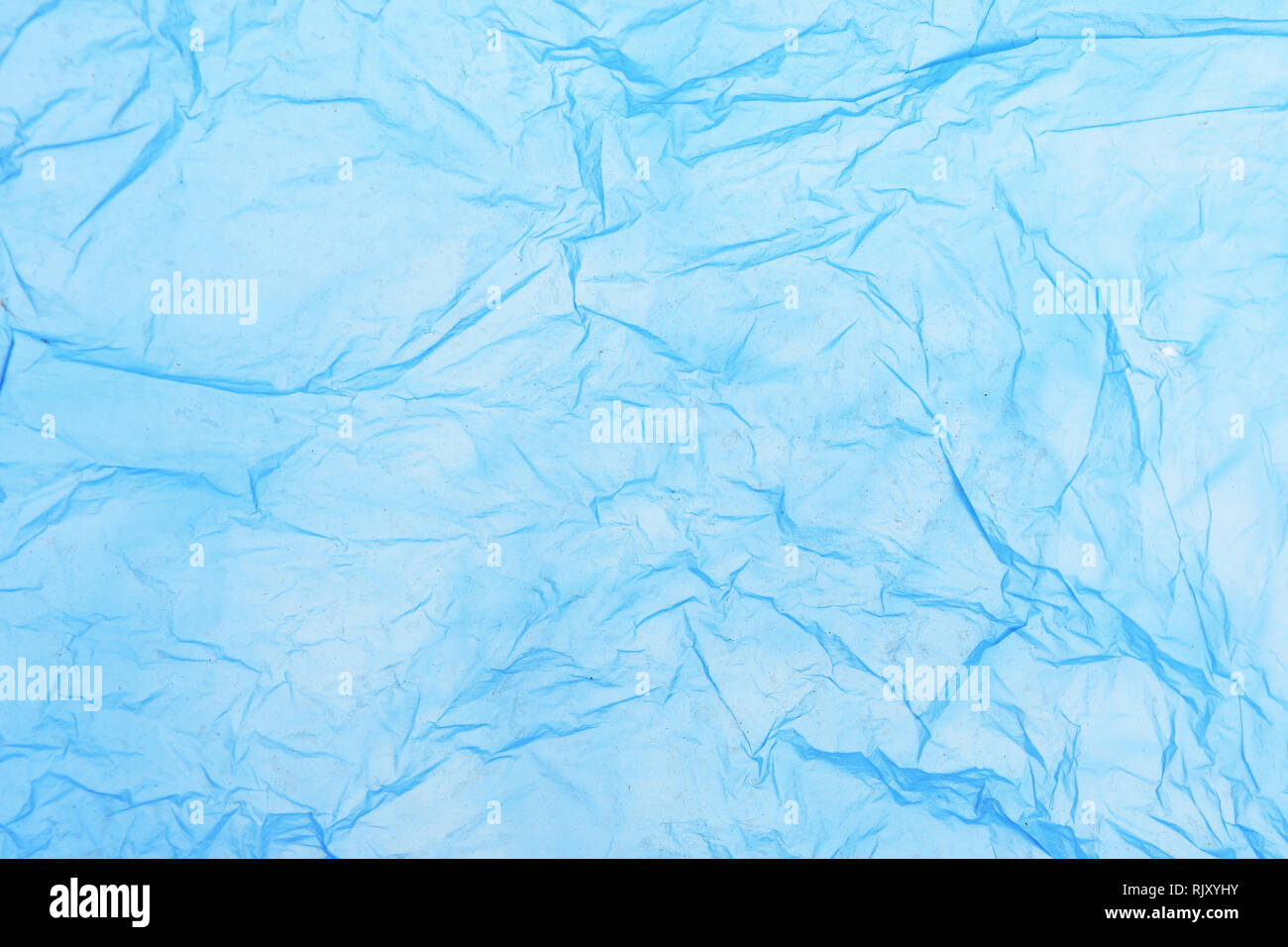 detail of the texture of a blue plastic bag Stock Photo - Alamy