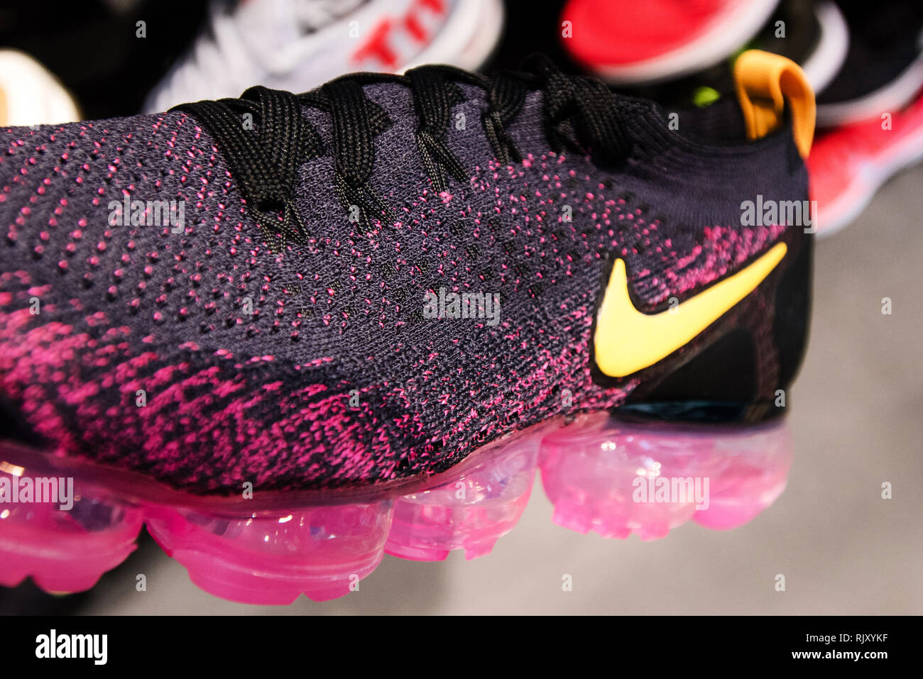 Pink Nike High Resolution Stock Photography and Images - Alamy