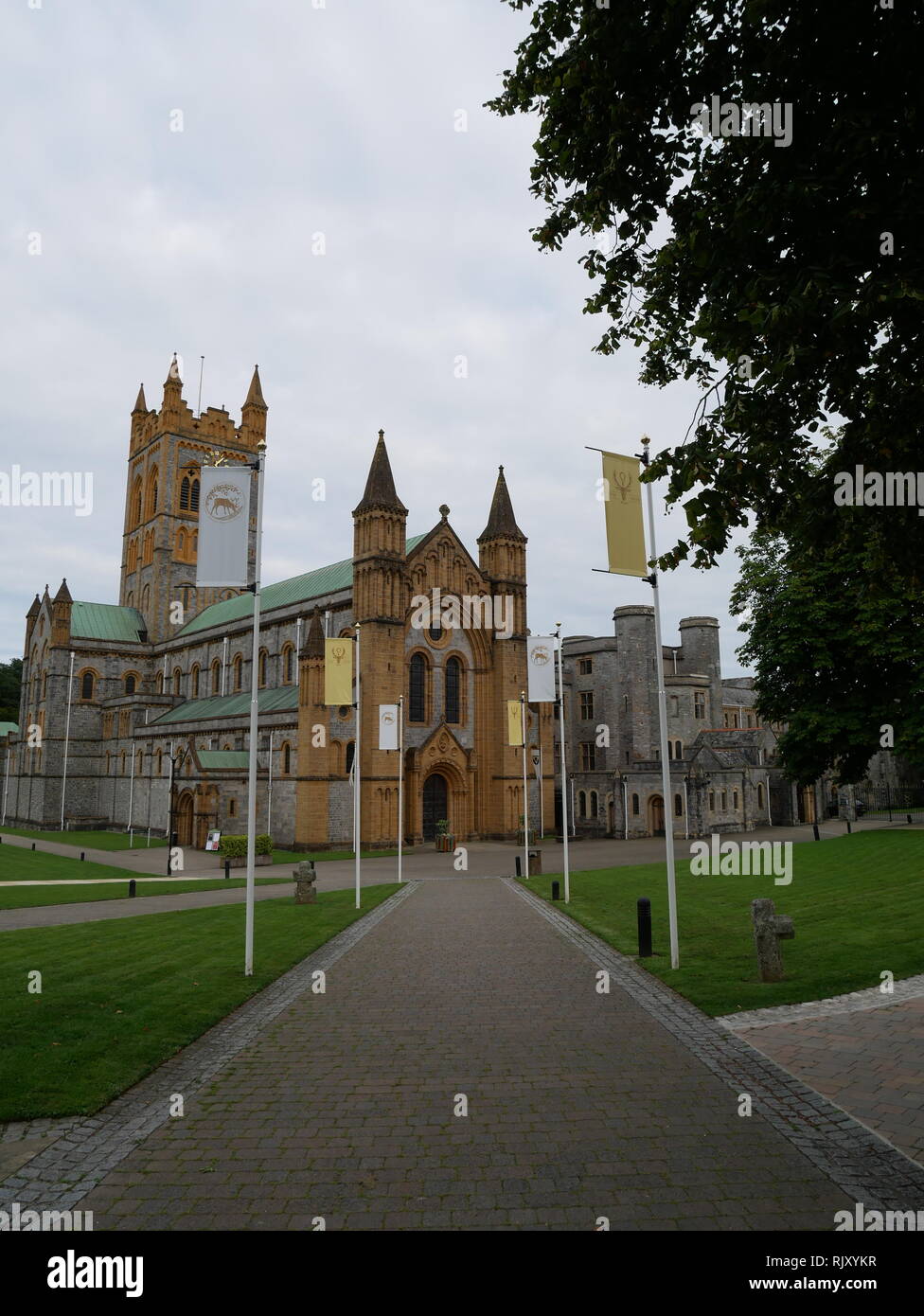 Buckfast Abbey, Buckfastleigh, Devon Stock Photo Alamy