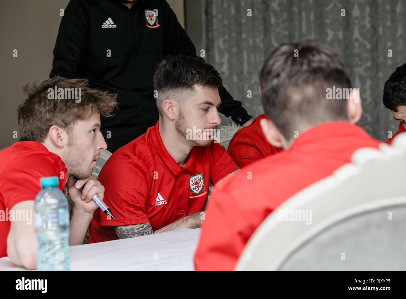 2020 Fifa Futsal World Cup Qualifiers. Wales squad trains at the FUTSAL