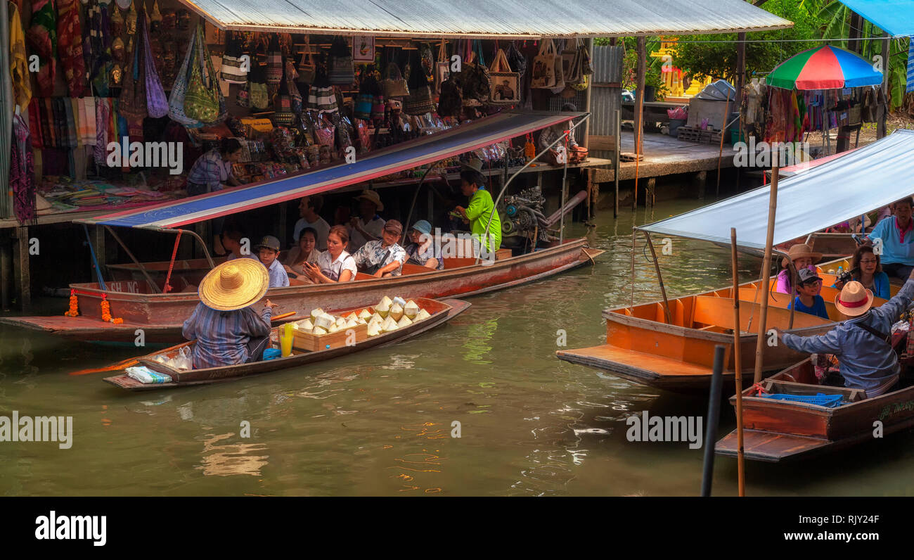 Water market in bangkok hi-res stock photography and images - Alamy