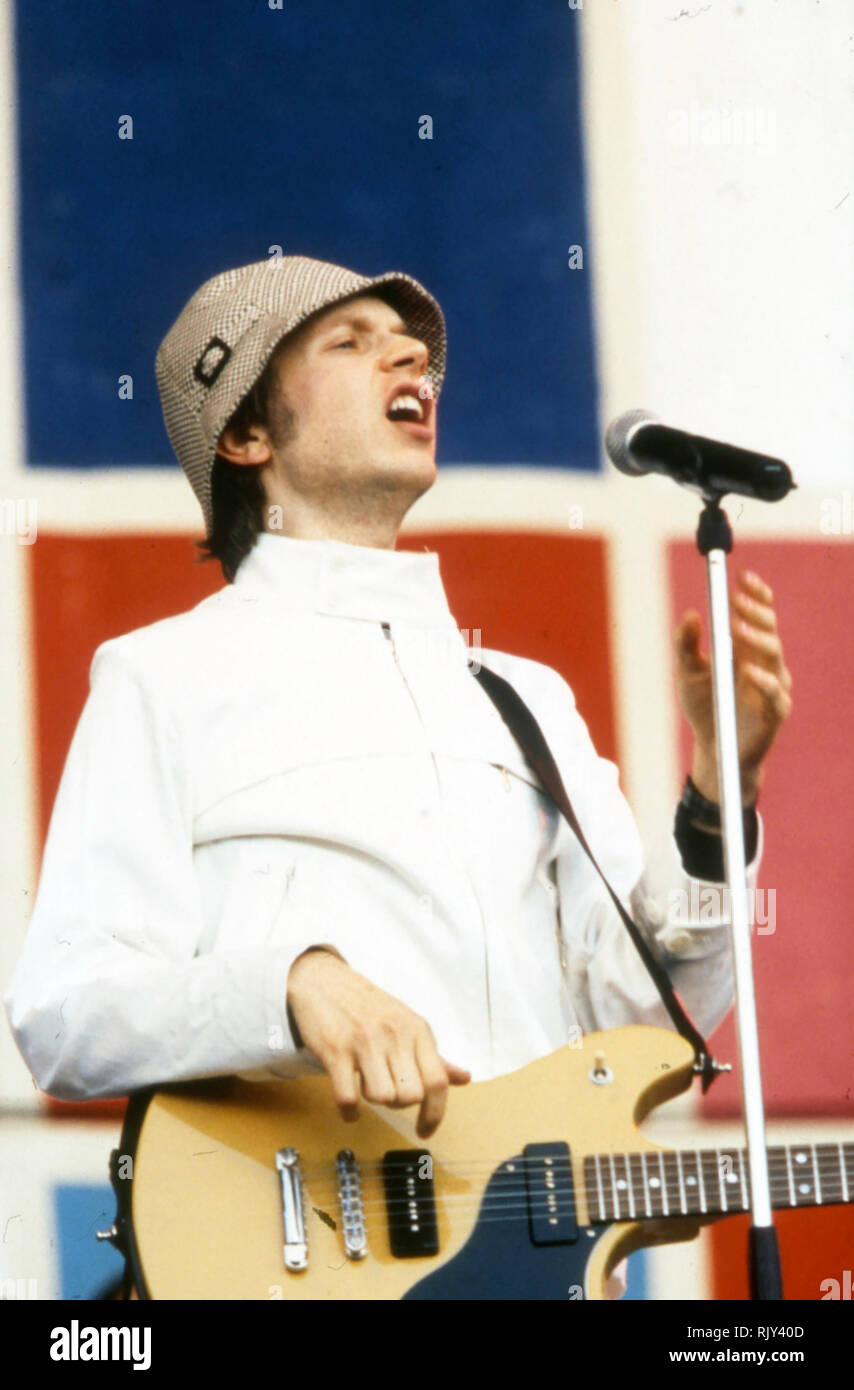 BECK American singer in 1997 Stock Photo