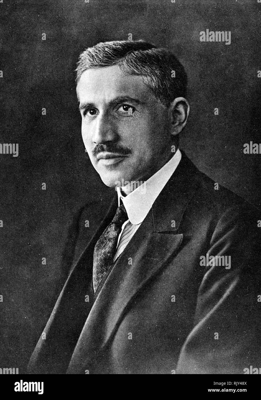 OTTO MEYERHOF (1884-1951) German physician and biochemist in 1923 after winning a Nobel Prize Stock Photo