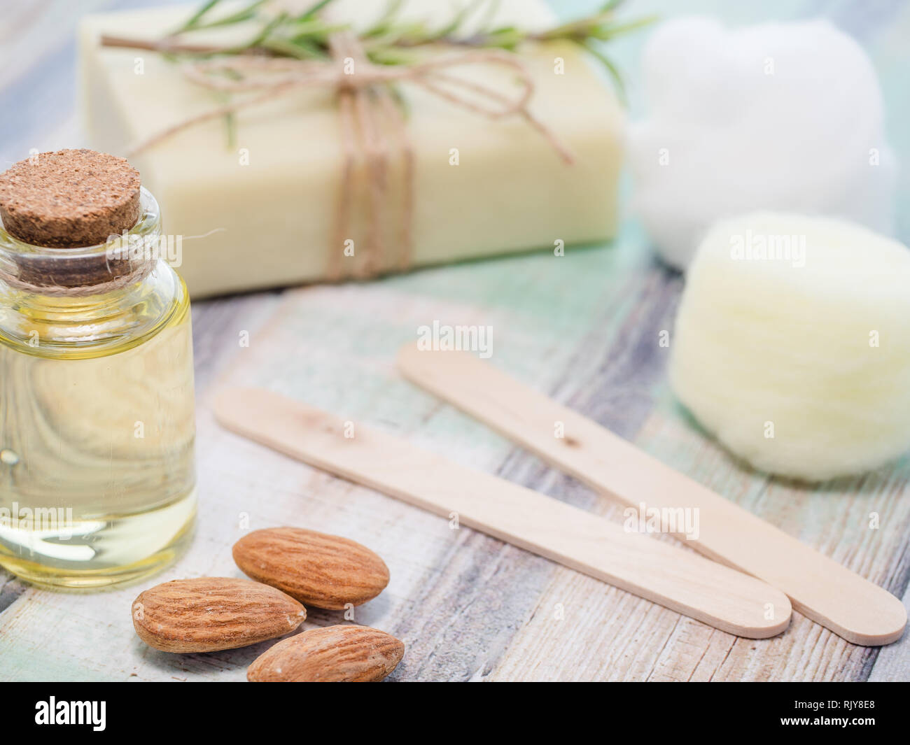 skin care natural products almonds oil, natural soap for fresh