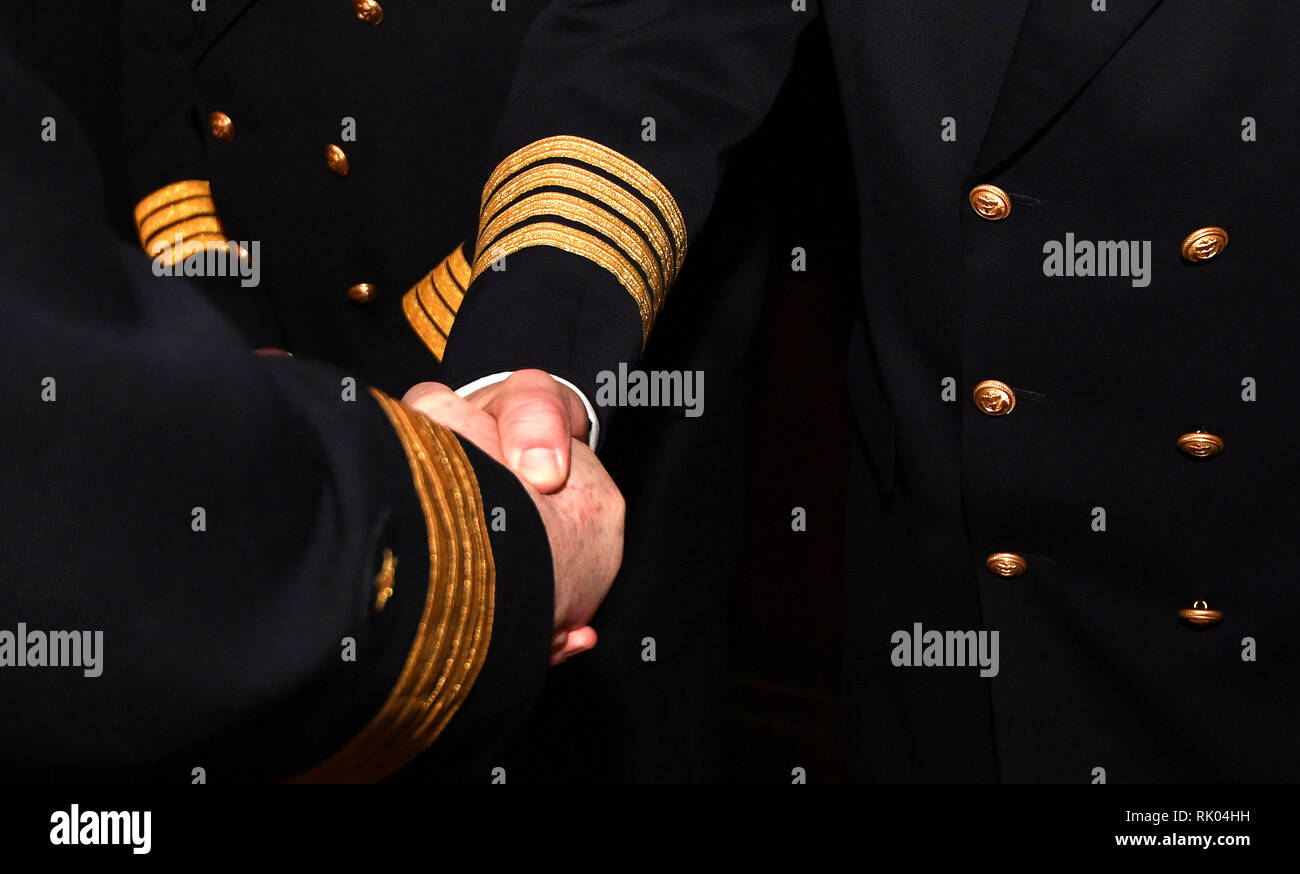 Captains dinner hi-res stock photography and images