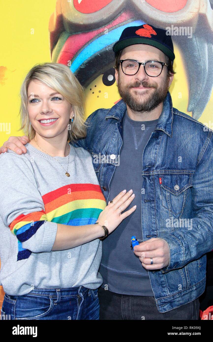 Photo: Charlie Day and Mary Elizabeth Ellis attend the Lego Movie 2  premiere in Los Angeles - LAP2019020244 