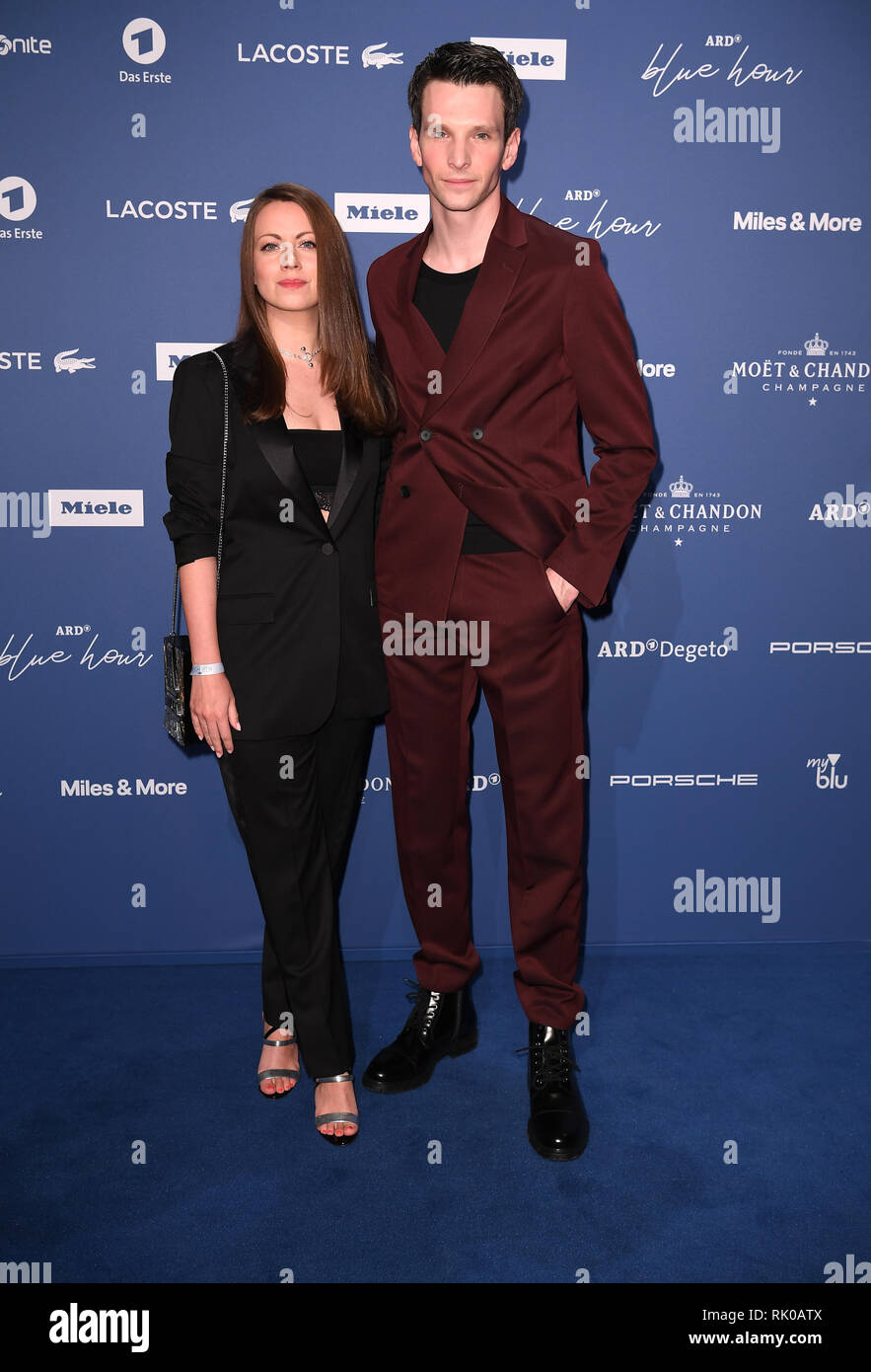 Berlin, Germany. 08th Feb, 2019. 69th Berlinale: Alice Dwyer and Sabin