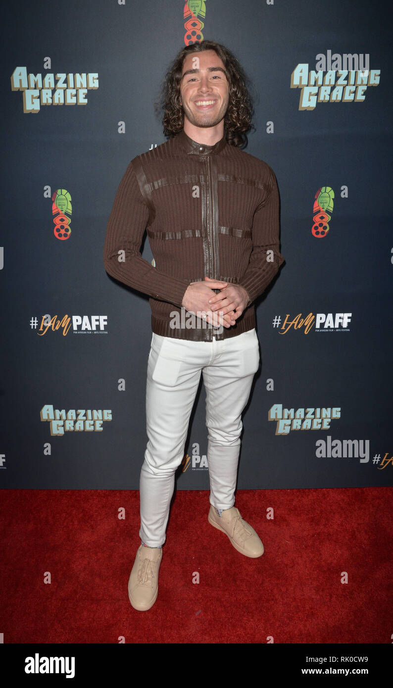 LOS ANGELES, CA-FEBURARY 7: G'Angelo at Aretha Franklin's 'Amazing ...