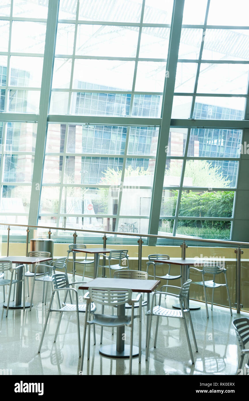 Cafe in Office Building Stock Photo - Alamy