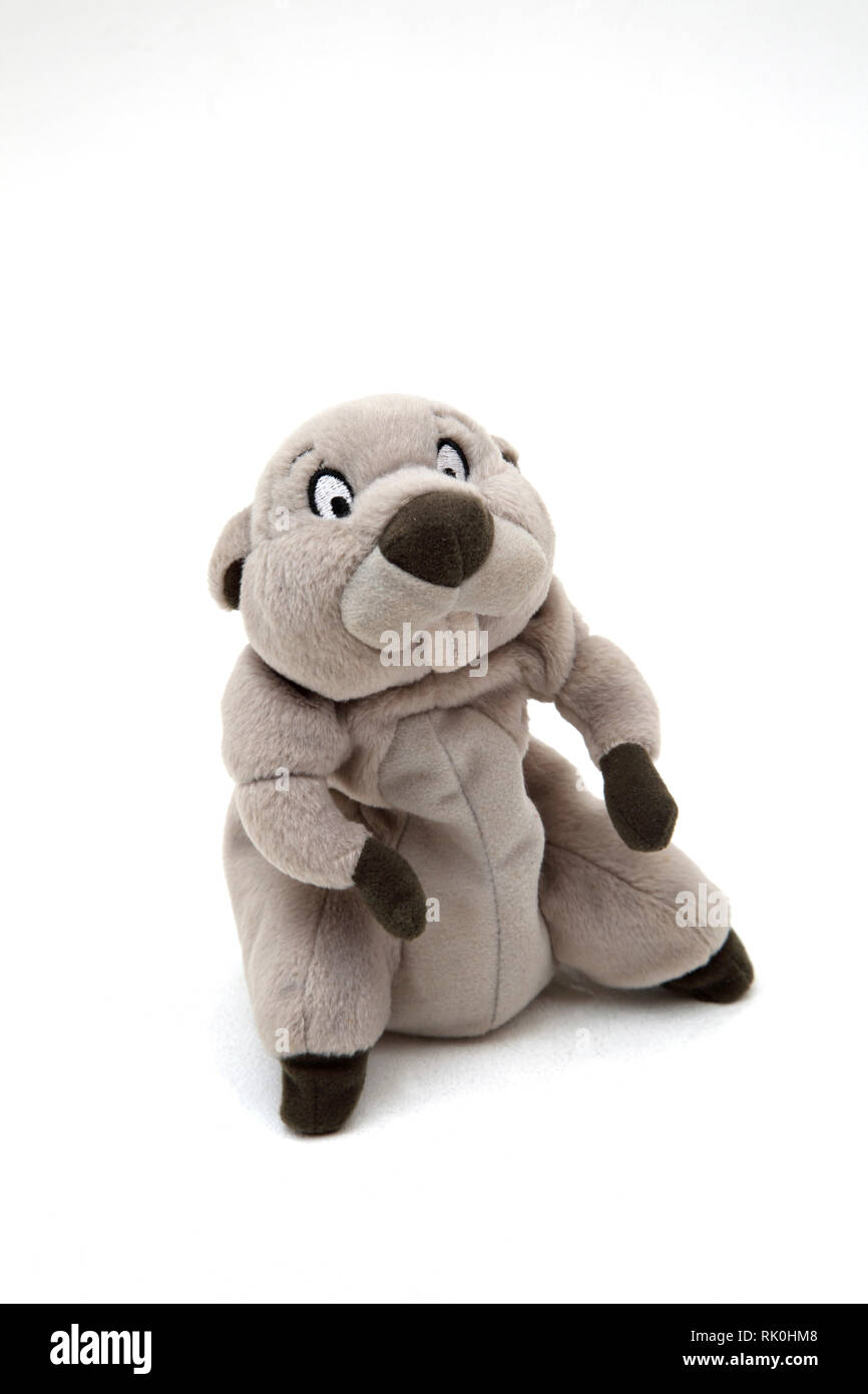 Beaver from Walt Disney's Winnie the Pooh Cuddly Toy Stock Photo - Alamy