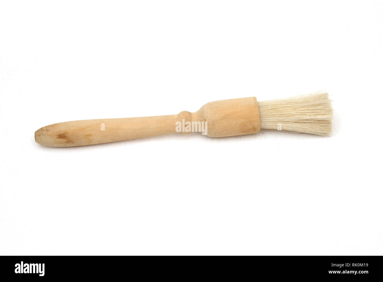 Pastry Brush with Wooden Handle Stock Photo Alamy