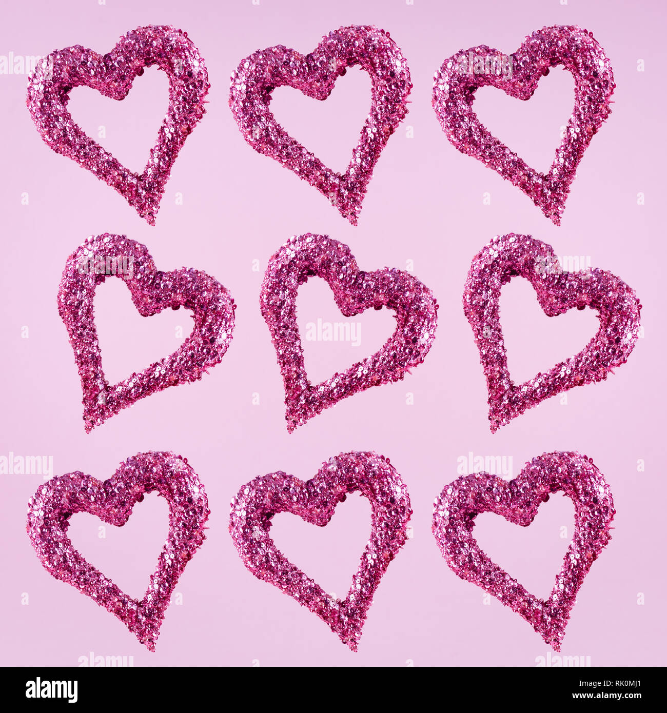 pink glitter heart backgrounds