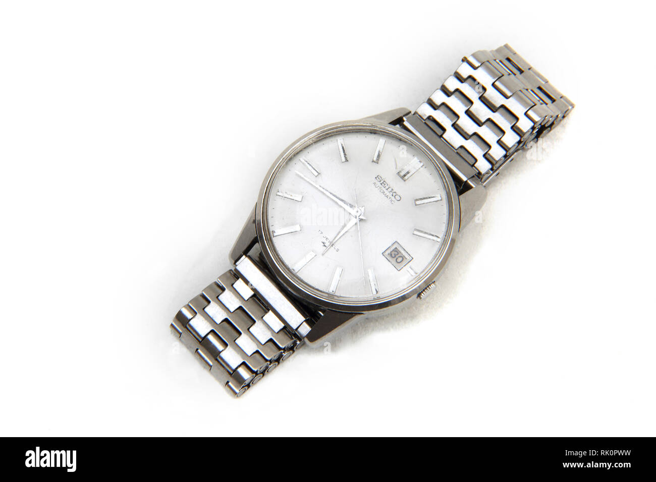 Seiko Automatic Wrist Watch Stock Photo
