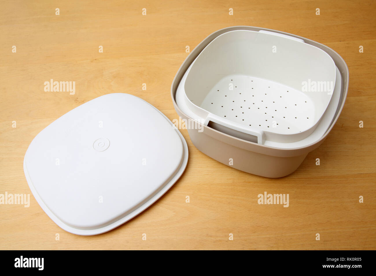 how to use the tupperware steamer