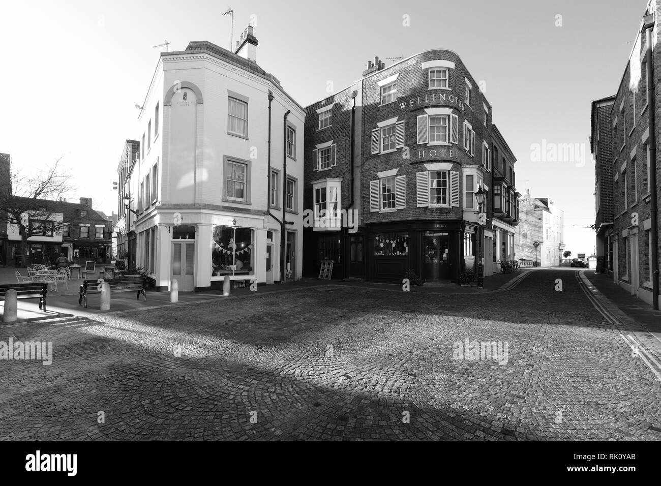 Wellington Hotel Margate Southeast Coast Kent Stock Photo