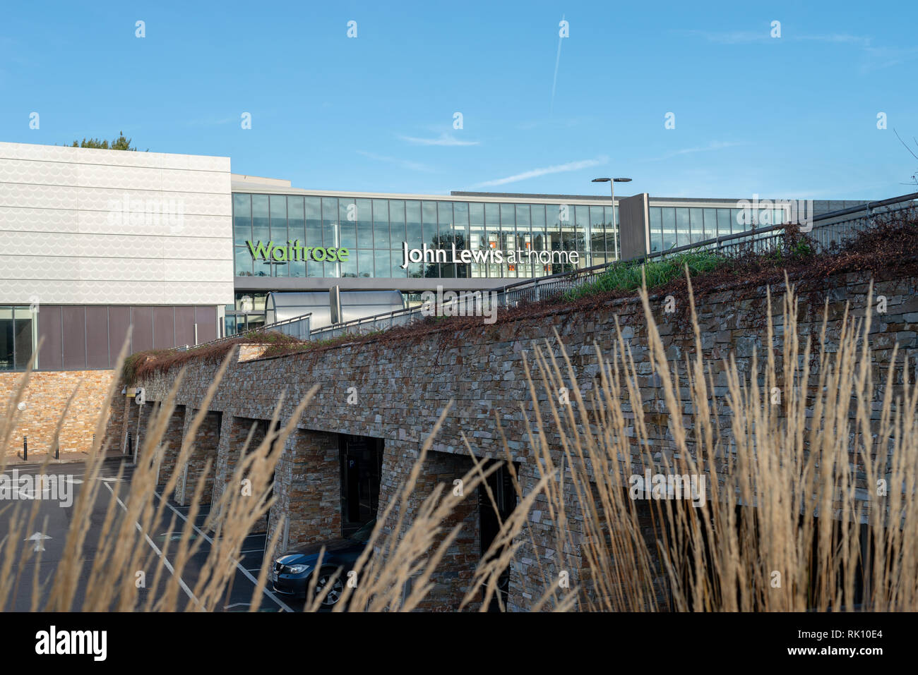 Waitrose Store and John Lewis At Home Store In Horsham, Sussex, UK
