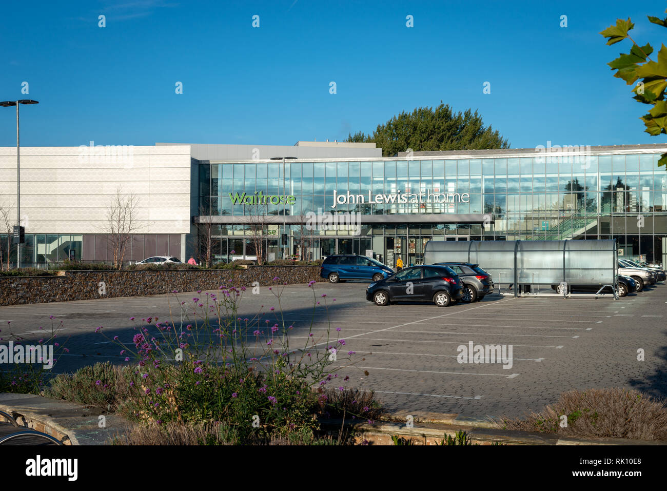 Waitrose Store and John Lewis At Home Store In Horsham, Sussex, UK