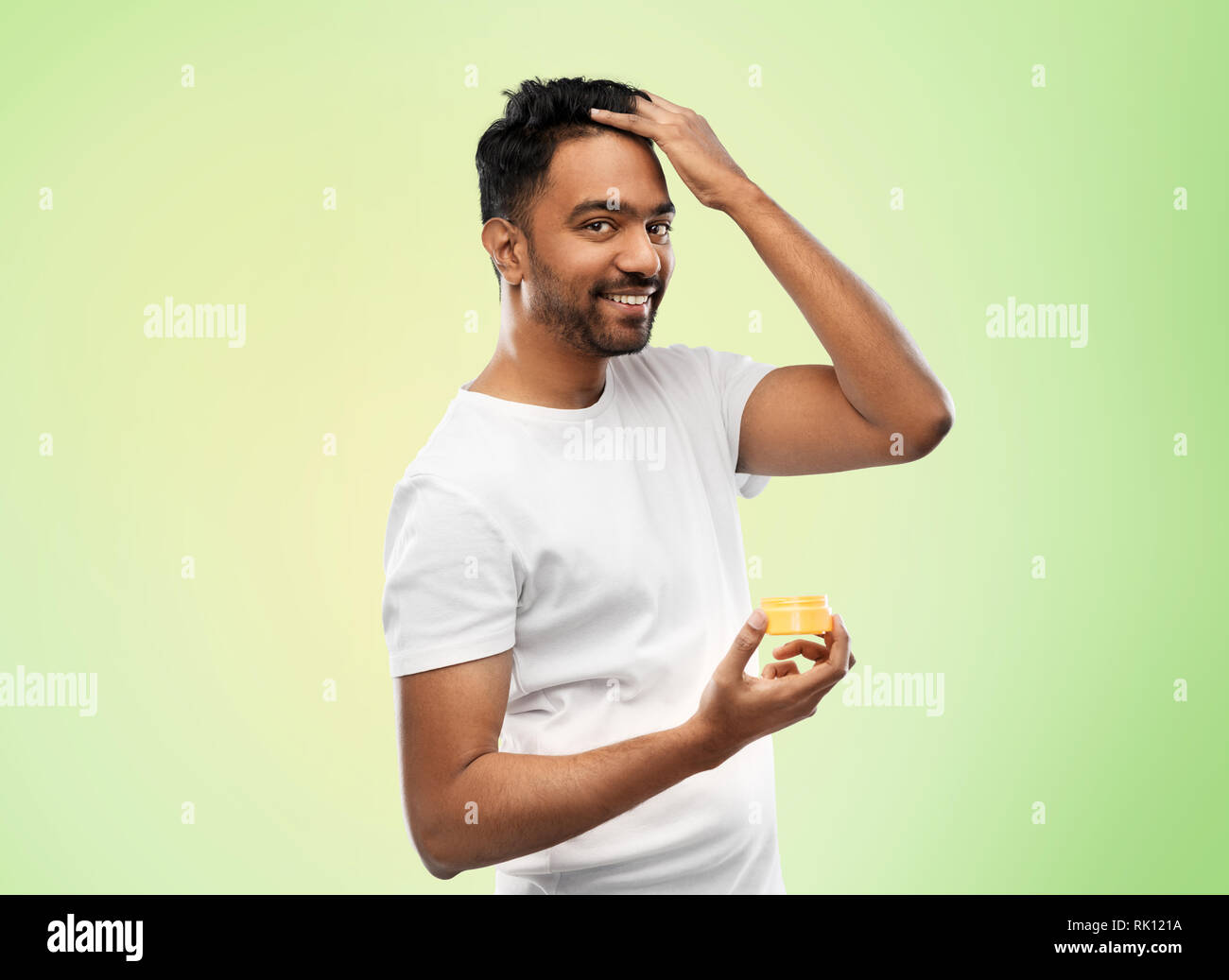 Hair wax hi-res stock photography and images - Alamy