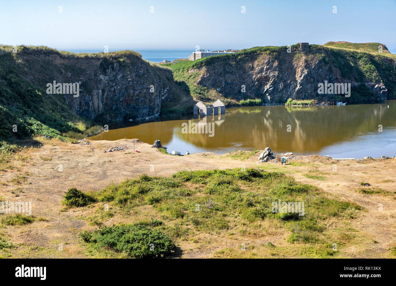Places To Visit In Alderney Stock Photos Places To Visit In