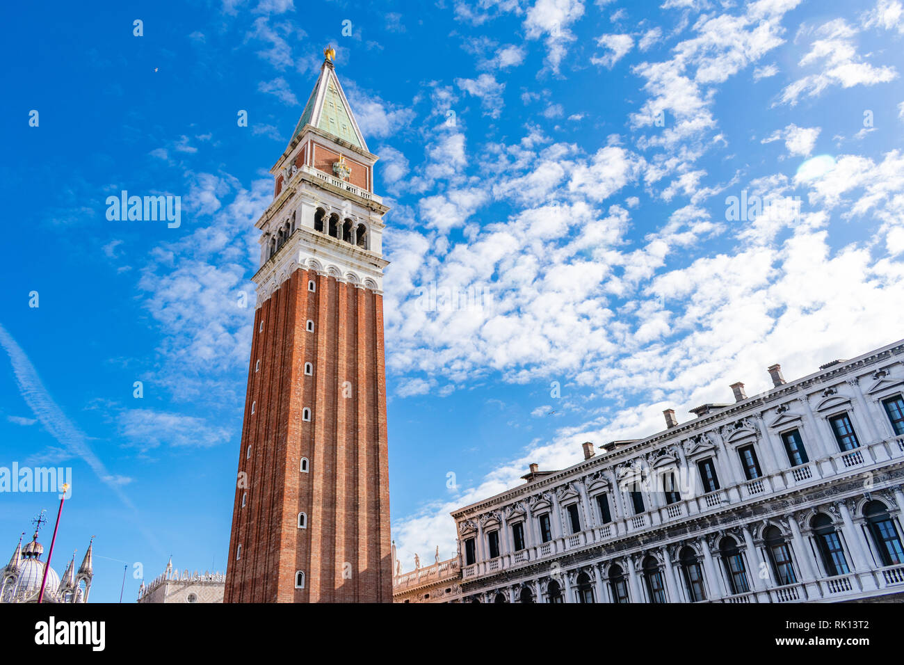 St. Mark's Place, with campanile, Venice, Italy